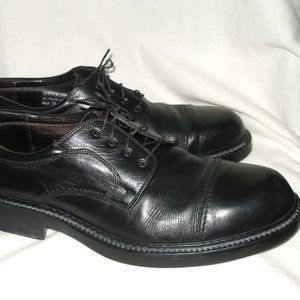 Today's Man Italian Made Leather Oxford's  Size 11